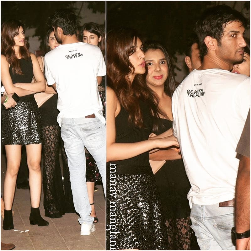 Sushant Singh Rajput Kriti Sanon