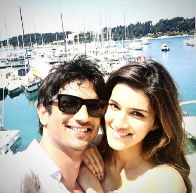 Sushant Singh Rajput Kriti Sanon