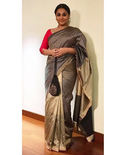 Vidya Balan Saree Looks