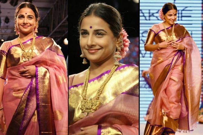 Vidya Balan Saree Looks