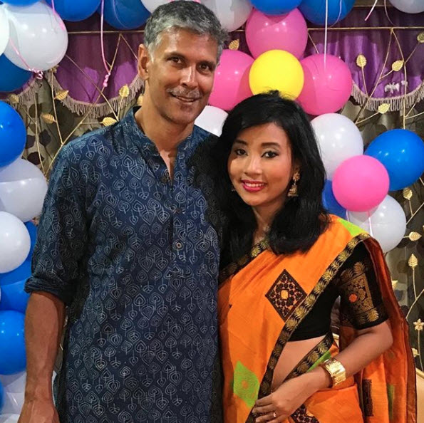 Milind Soman Sunkusmita Konwar