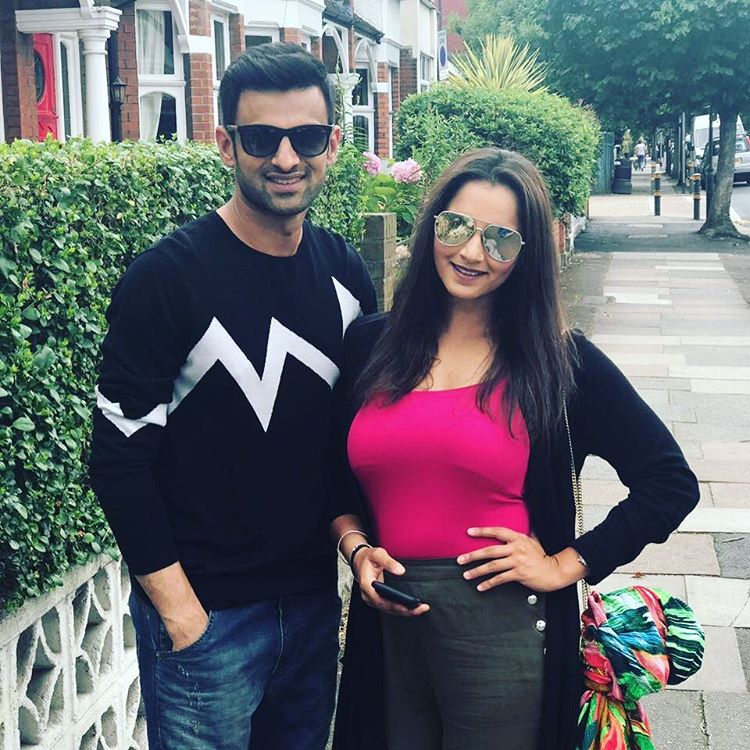 Sania Mirza and Shoaib Malik