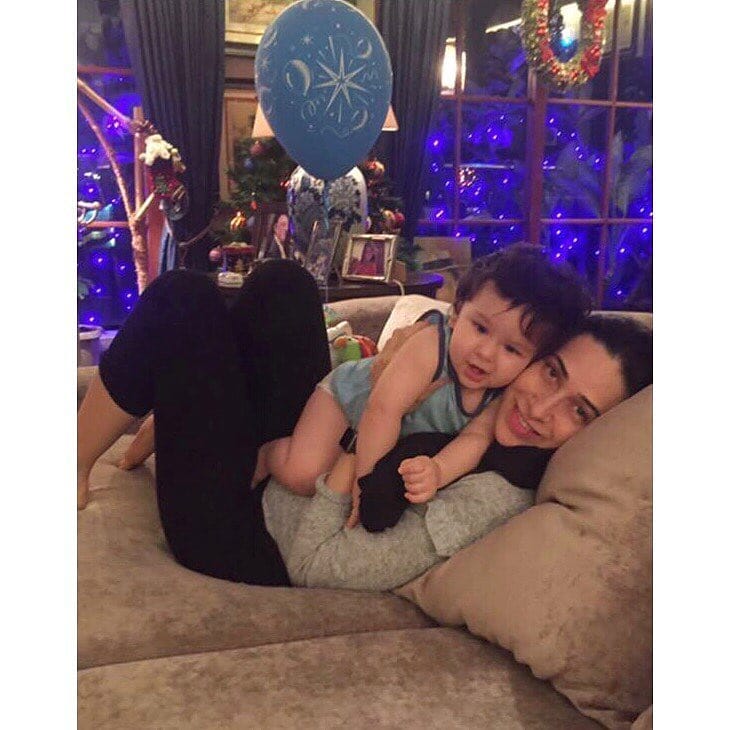 Taimur's First Birthday Celebration Pictures