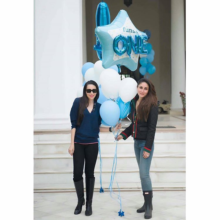 Taimur's First Birthday Celebration Pictures