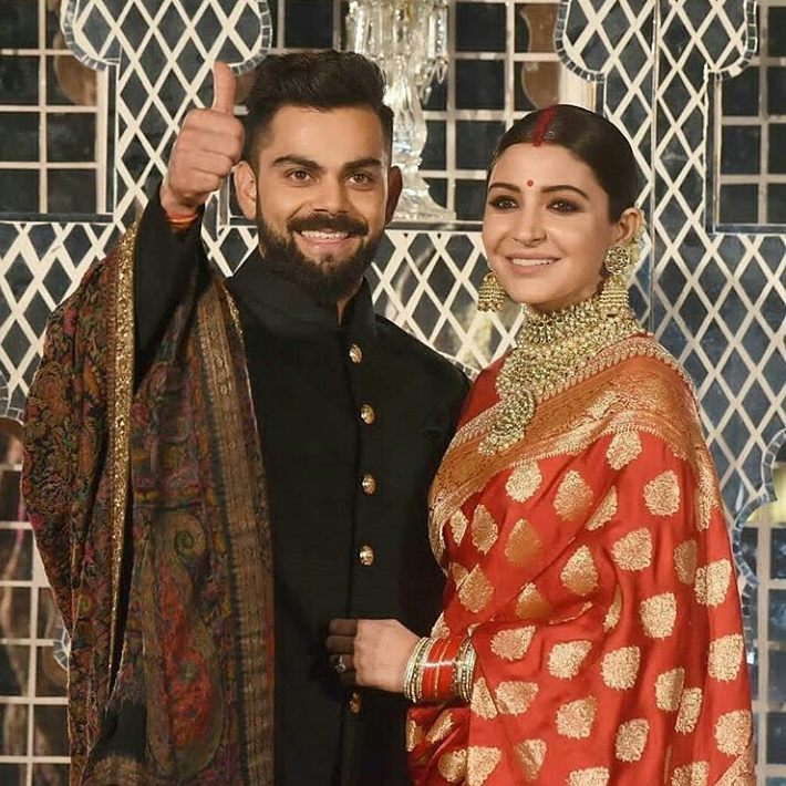 Virat And Anushka Reception
