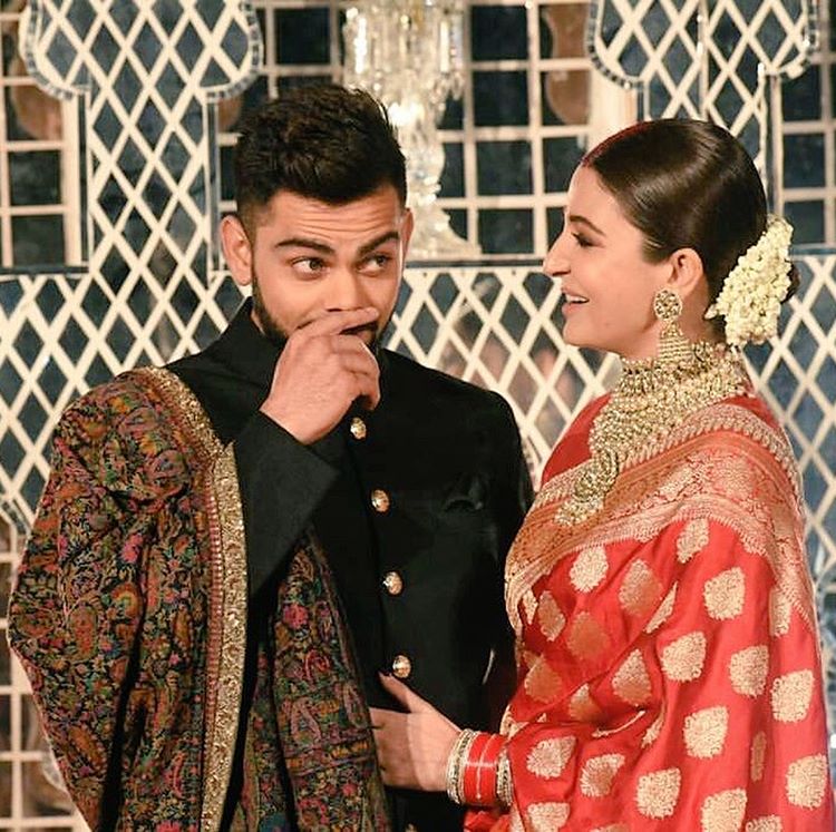 Virat And Anushka Reception