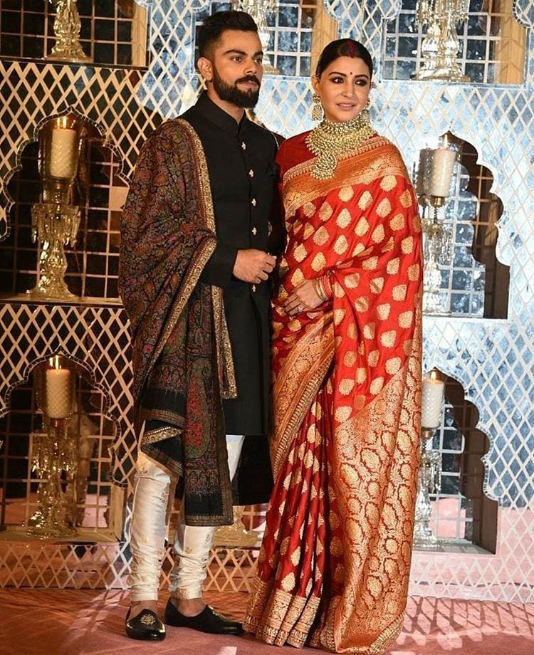 Virat And Anushka Reception