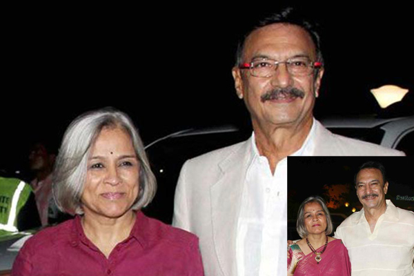 Suresh Oberoi with wife