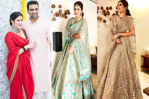Famous Celebs Beautiful Wedding Outfit In 2017