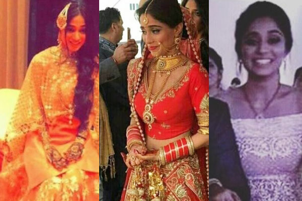 Famous Celebs Beautiful Wedding Outfit In 2017