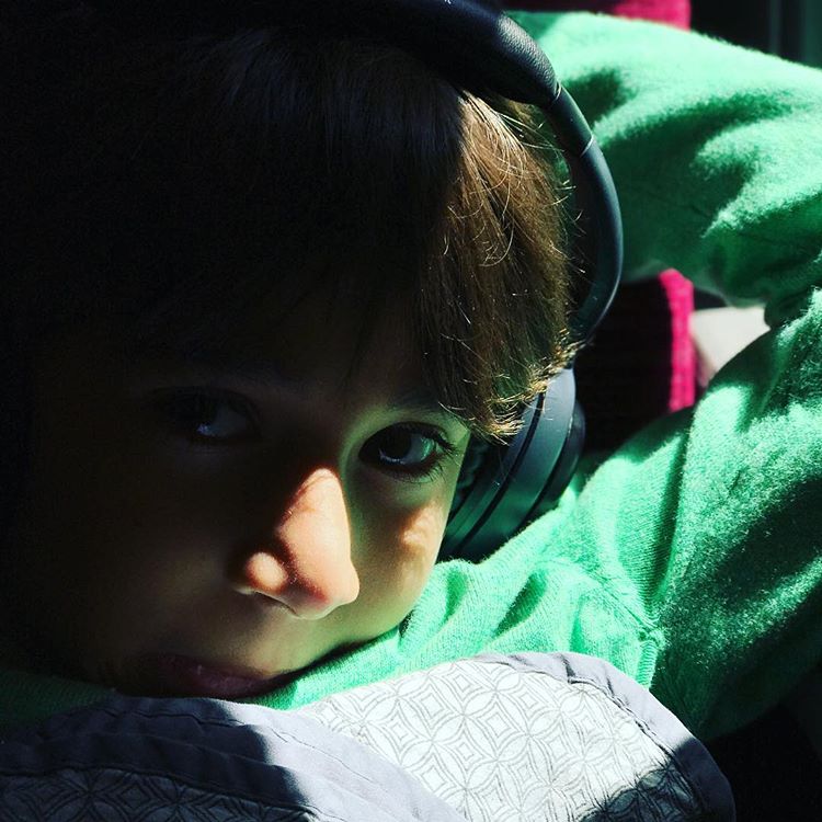 Mahira Khan With Her Son