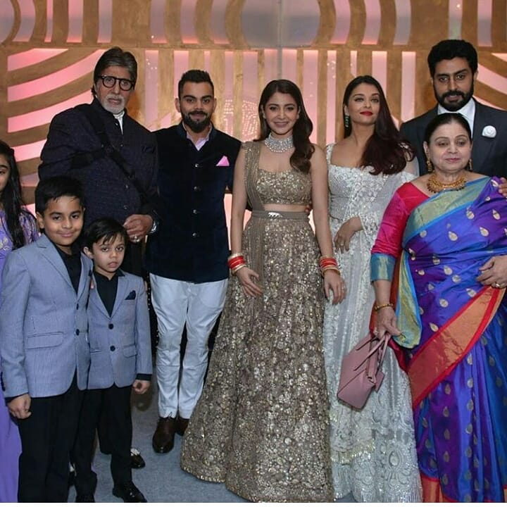 Virat Kohli Anushka Sharma Mumbai Reception