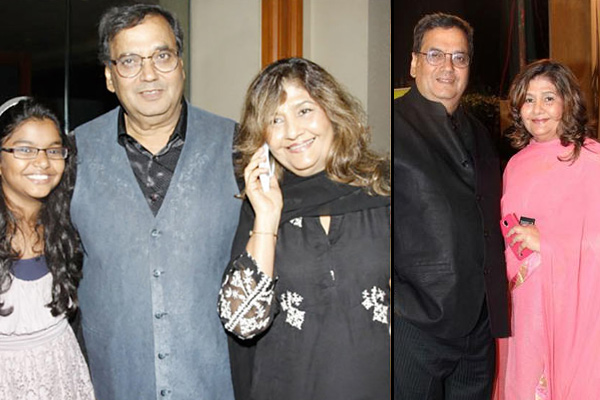 Subhash Ghai and Mukta Ghai