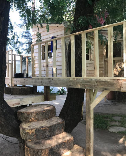 AbRam Khan's tree house