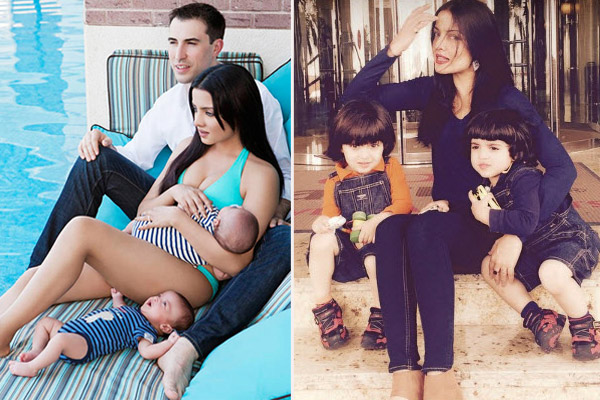 Celina Jaitley Peter Hag