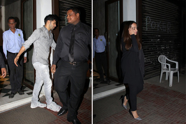 Varun Dhawan and Natasha Dalal
