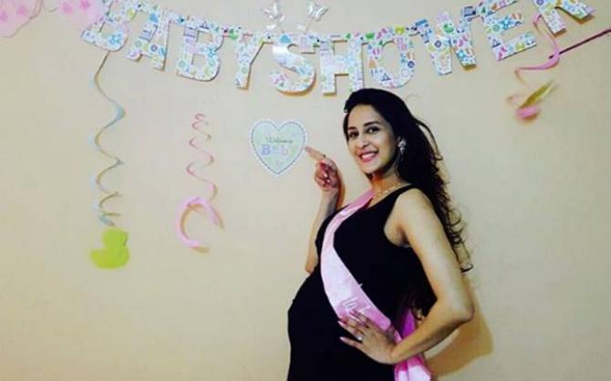 Chahatt Khanna baby shower