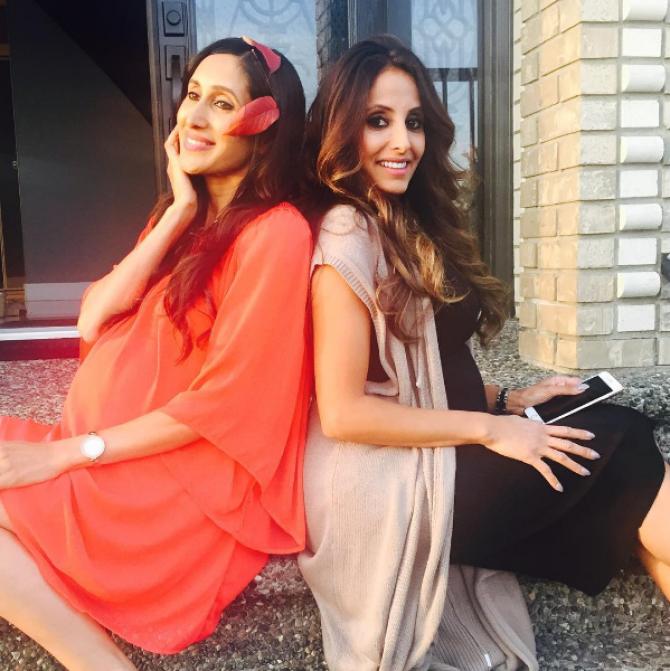 Teejay Sidhu baby shower