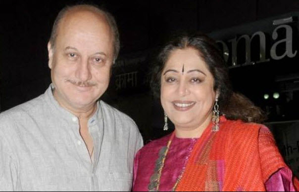 Anupam Kher And Kirron Kher