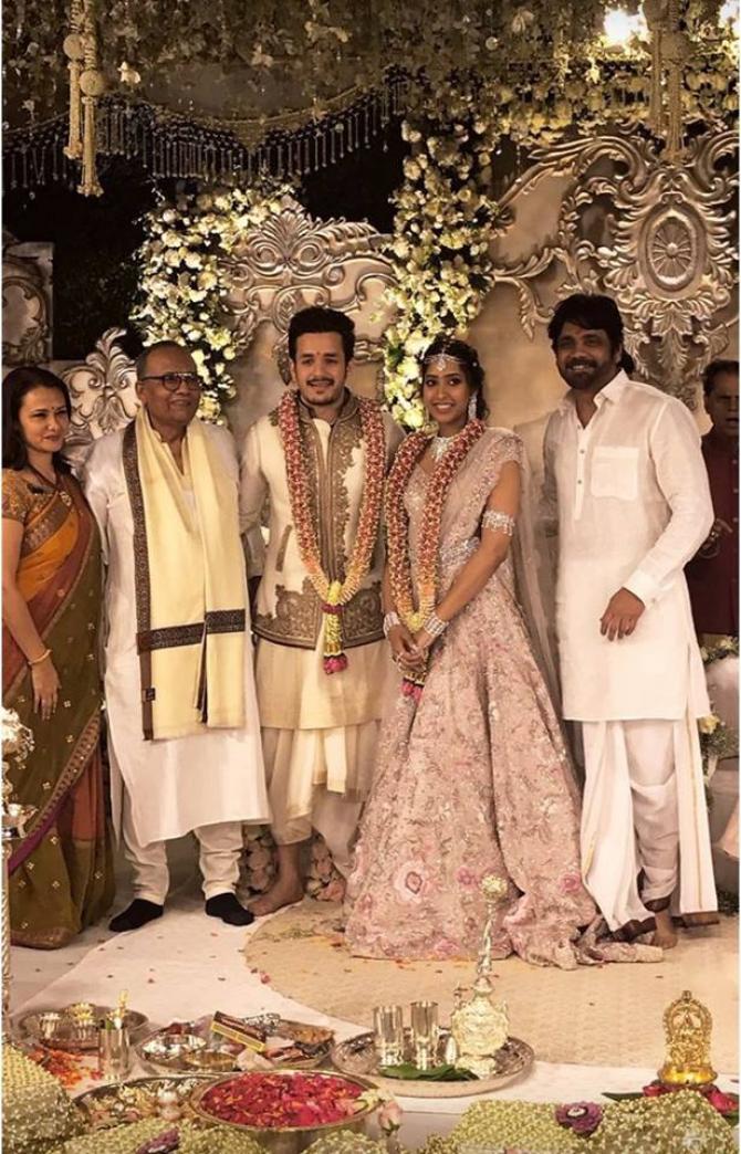 Akhil Akkineni And Shriya Bhupal