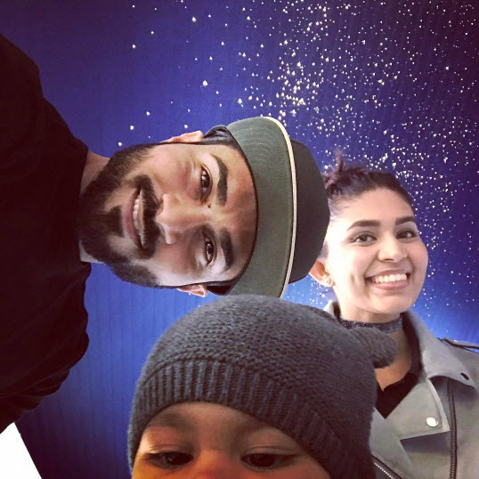 Salman Yusuff Khan and Faiza Harmain