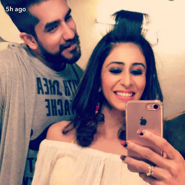Suyyash Rai and Kishwer Merchant