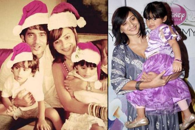 Gauri Pradhan and Hiten Tejwani