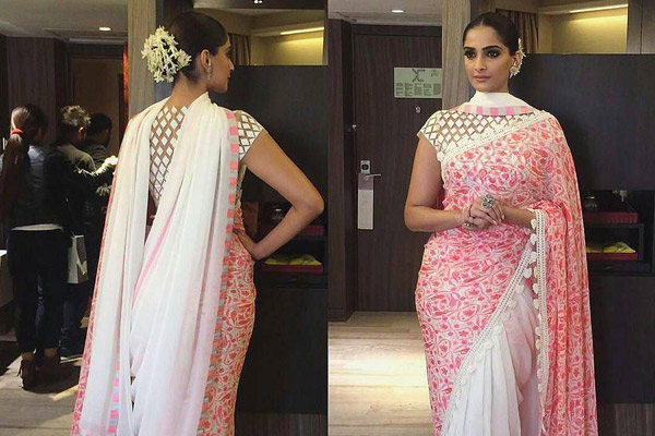 gajra hairstyle sonam kapoor