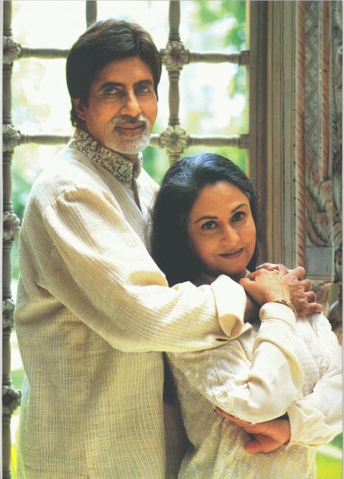 Amitabh Bachchan and Jaya Bhaduri