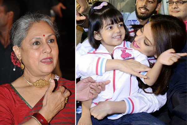 Aishwarya Rai Bachchan and Jaya Bachchan