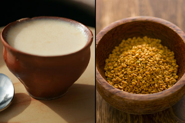 Yoghurt and Fenugreek Seeds Hair Mask