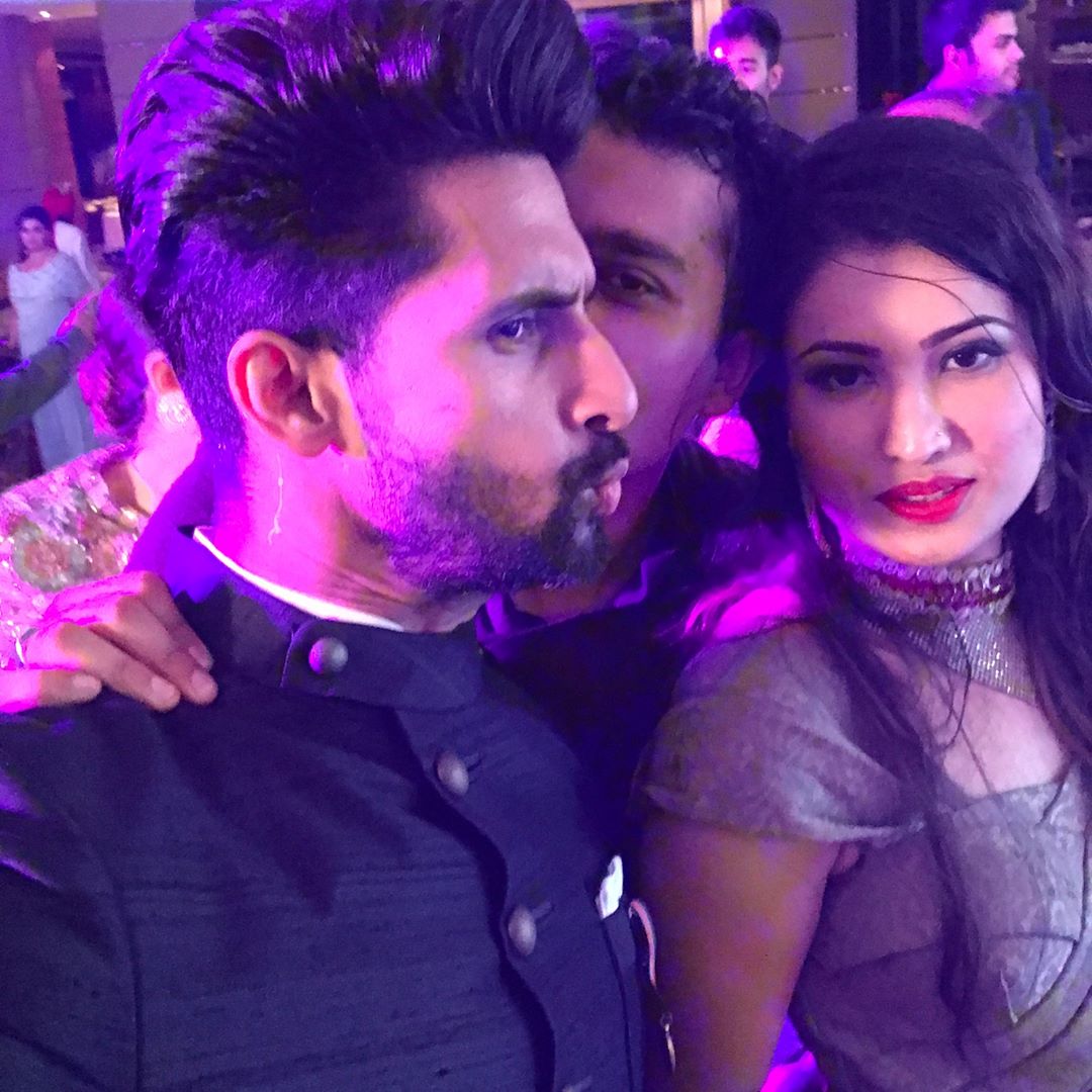 Videos Of Sargun Mehta Dancing And Singing On Her Brother Engagement