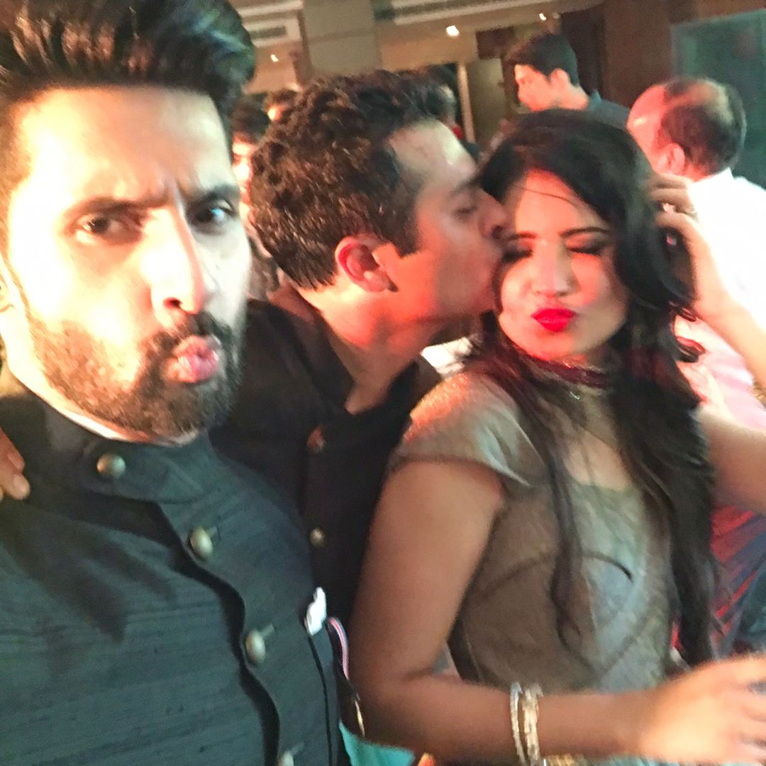 Videos Of Sargun Mehta Dancing And Singing On Her Brother Engagement