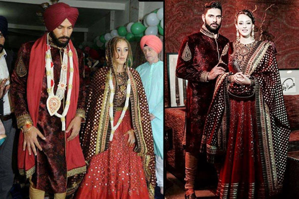 Celeb Couples Who Colour Coordinated Their Wedding Outfits