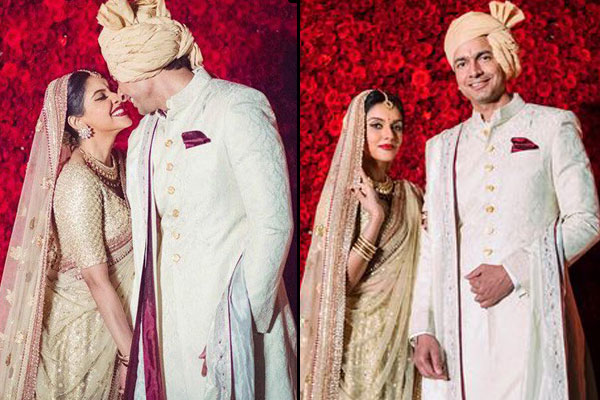 Celeb Couples Who Colour Coordinated Their Wedding Outfits