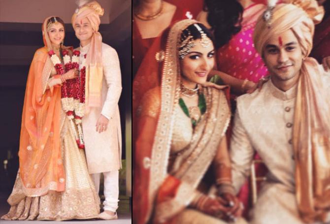 Celeb Couples Who Colour Coordinated Their Wedding Outfits