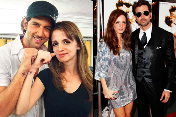 Hrithik Roshan Sussanne Khan 