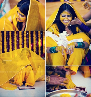 Real couple haldi moments