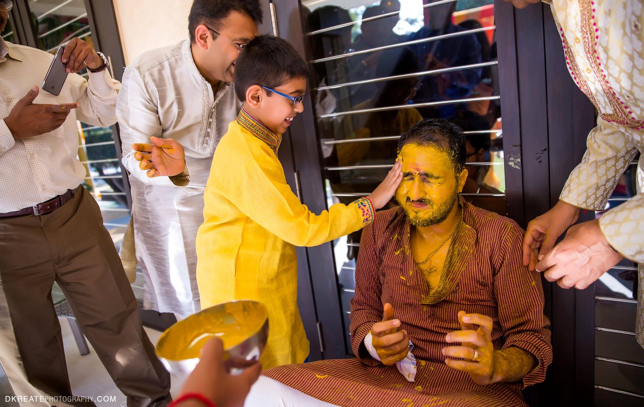 Real couple haldi moments