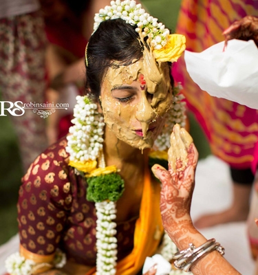 Real couple haldi moments