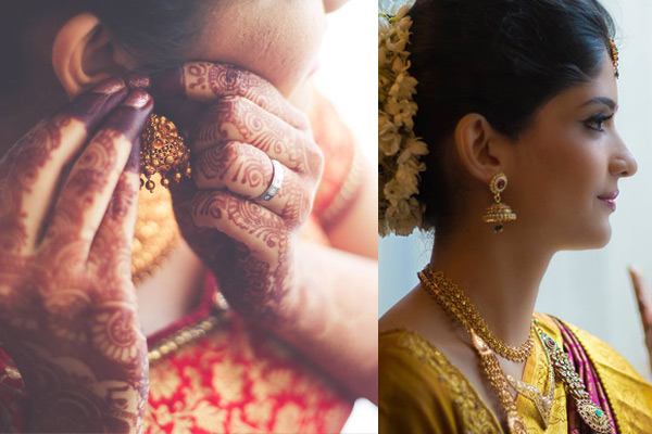 Bridal Earring Shots