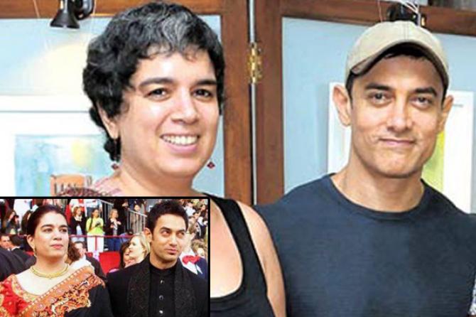 Aamir Khan and Reena Dutta