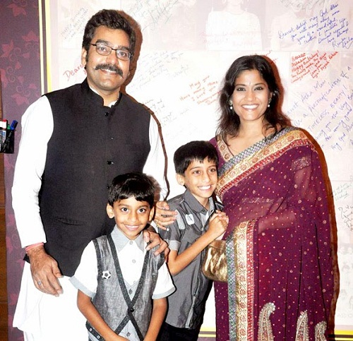 Ashutosh and Renuka with kids