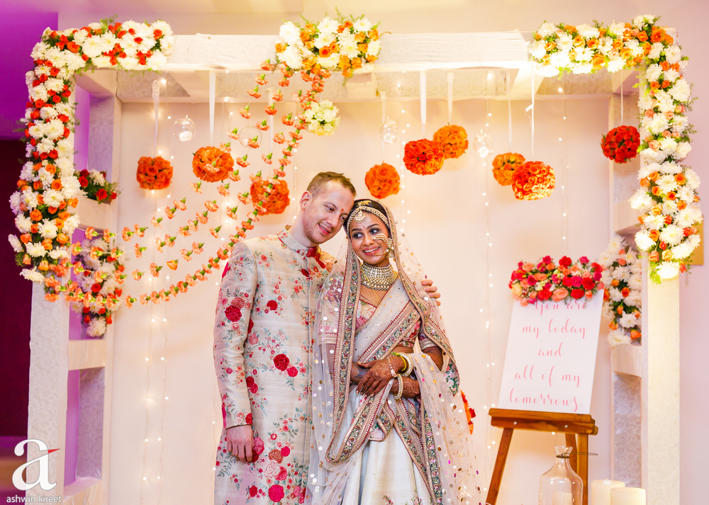 The happy couple Archana and Paul