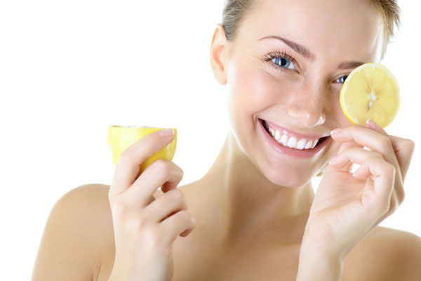 leftover lemon for skin 