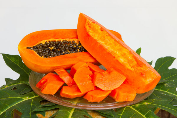 leftover papaya for skin 