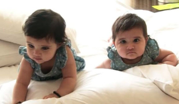 Karanvir and Teejay's daughters