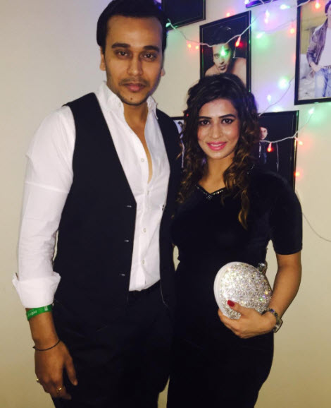Anurag Sharma with Nandini Gupta