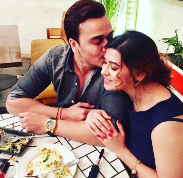 Anurag Sharma with Nandini Gupta