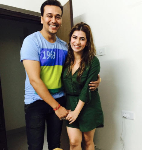 Anurag Sharma with Nandini Gupta